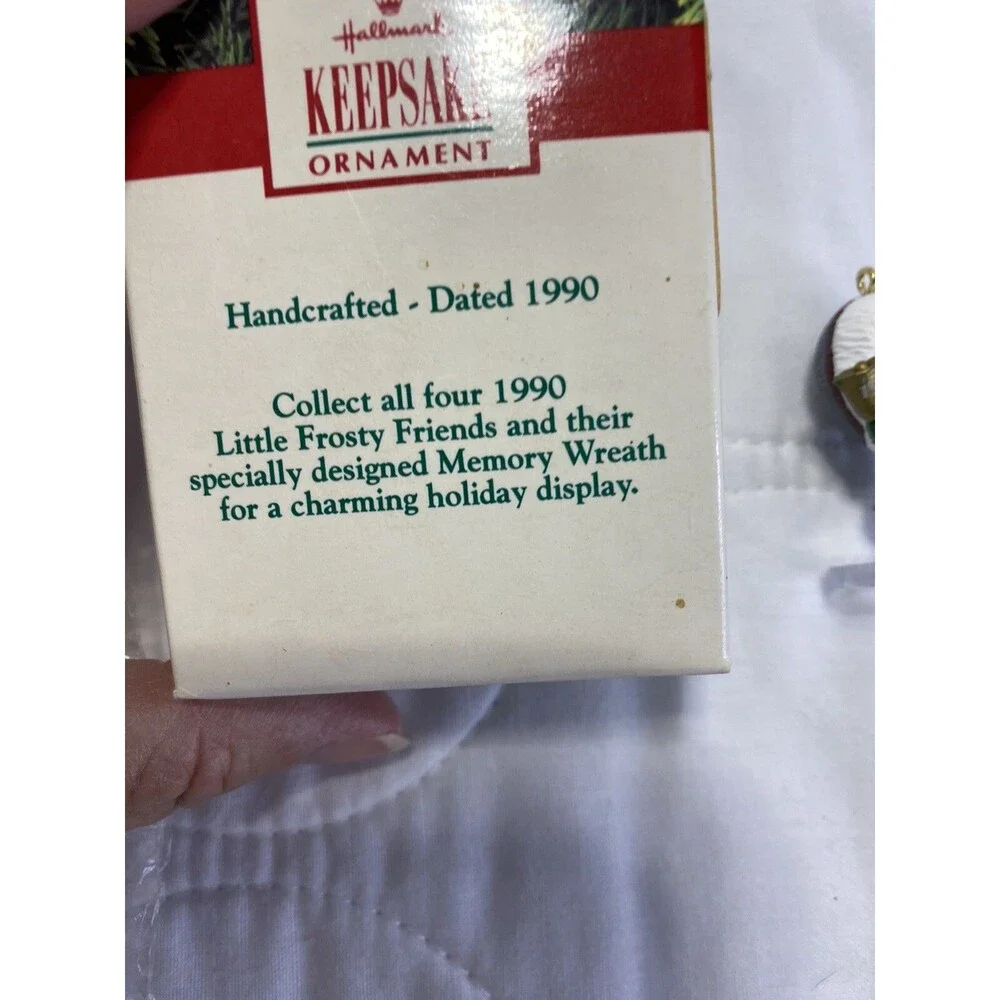 Hallmark Frosty Friends  Little Eskimo Ringing Bells Native Alaskan Vintage 1990